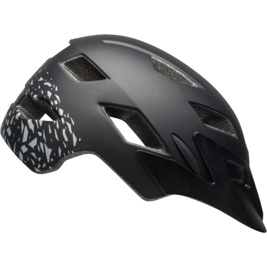 Bell Sidetrack Youth Helmet Black/Silver 50-57cm
