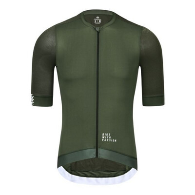 Traveler Short Sleeve Cycling Jersey Green Large