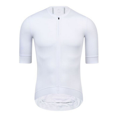 Traveler White Short Sleeve Cycling Jersey XLarge