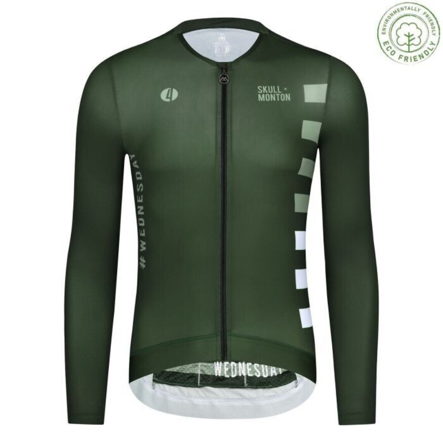 Wednesday Long Sleeve Cycling Jersey Medium,