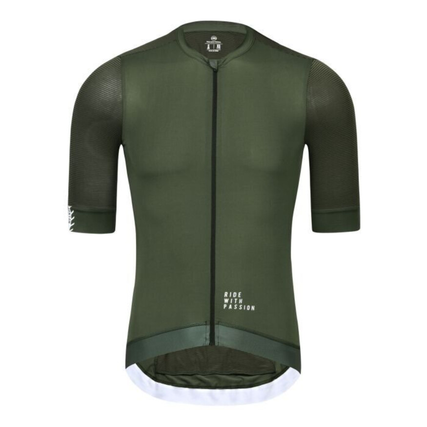 Traveler Short Sleeve Cycling Jersey Green 2XLarge