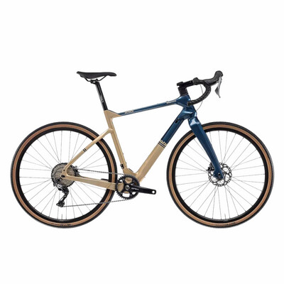 Bianchi Arcadex Gravel Bike GRX815 40 M Gold/Blue