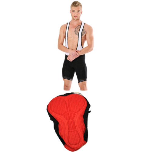 Crankit Bibshorts Mens Platinum Medium