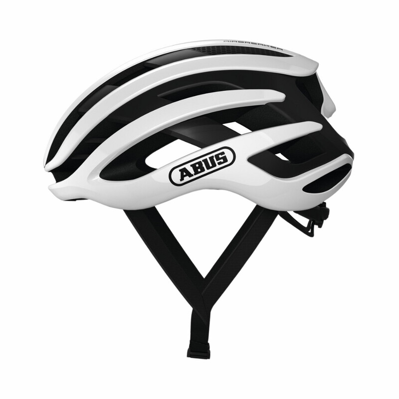 Abus Airbreaker Road Helmet Polar White Medium