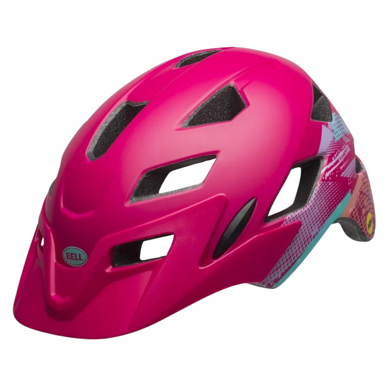 Bell Sidetrack Youth Helmet Berry Gnarly 50-57cm