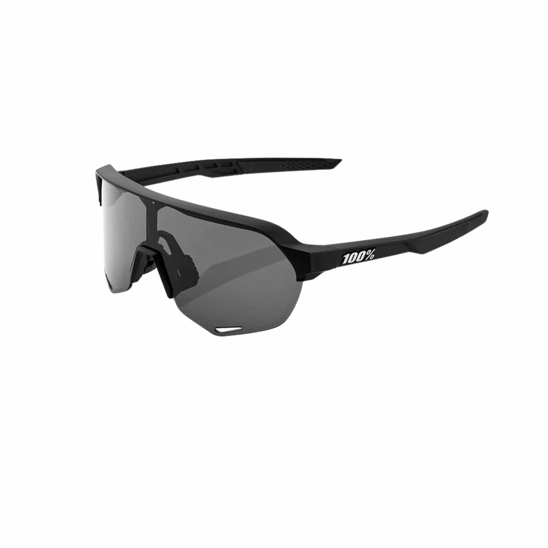 100% S2 Soft Tact Black Smoke lens