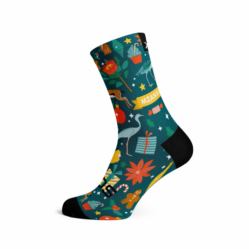 Mzansi Christmas Socks Medium