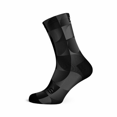 Solid Charcoal Socks Medium