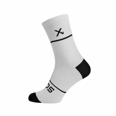 Premium Knit White Socks Medium