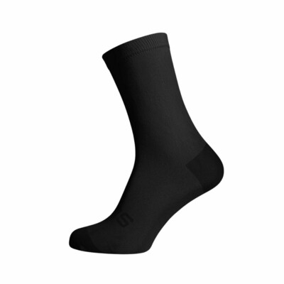 Premium Knit Black Socks Medium
