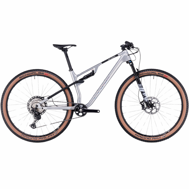 Cube AMS ZERO99 C:68 Race Mountain bike Silver &amp; Black Large