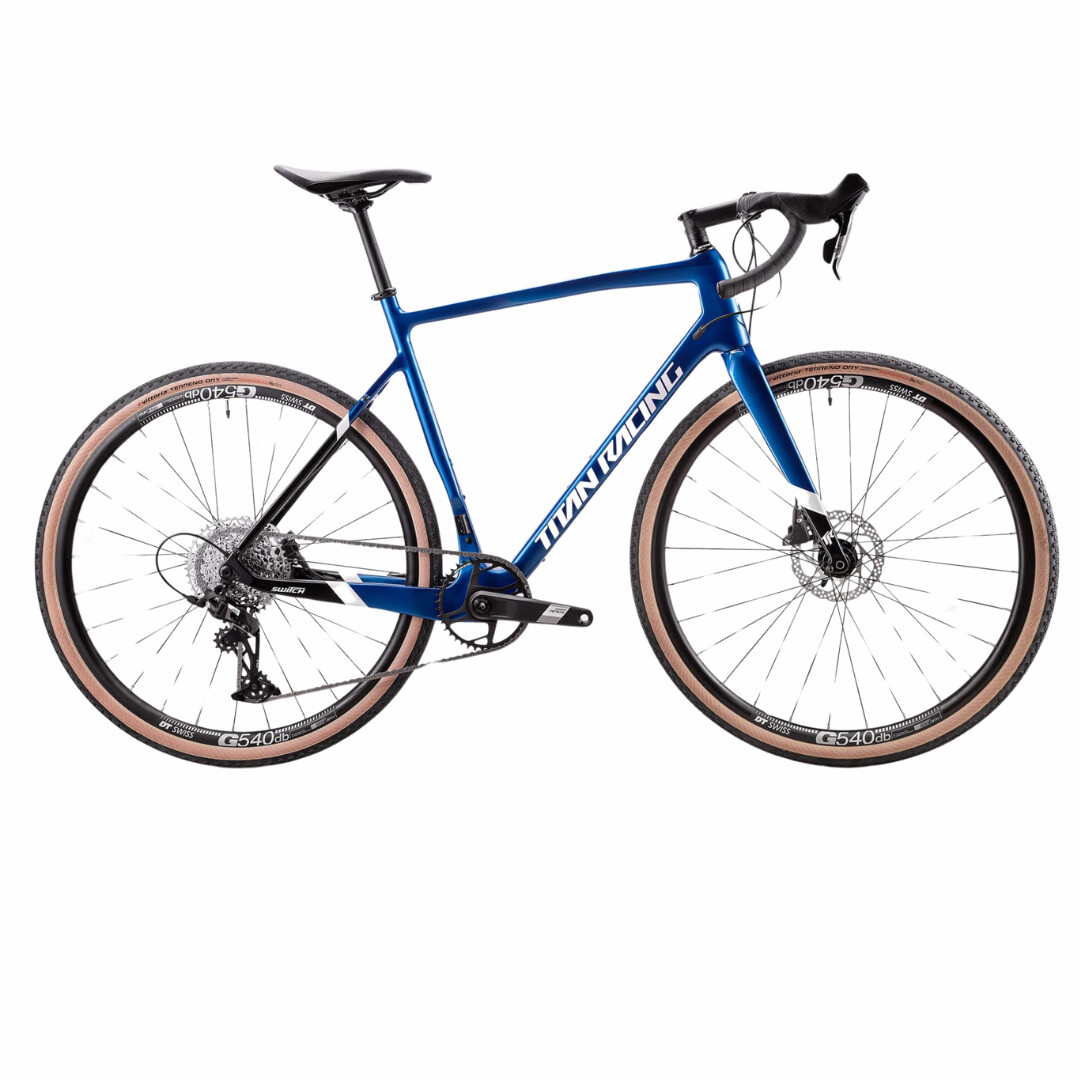 Titan Switch Carbon Comp Sapphire Blue Gravel Bike