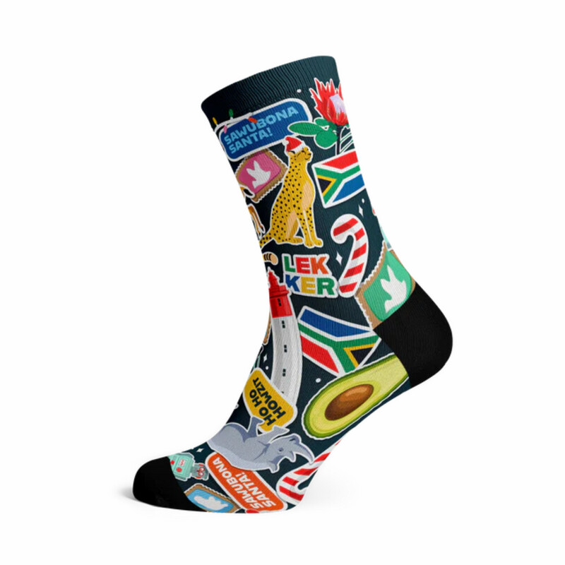 Wild Holiday Crew Socks