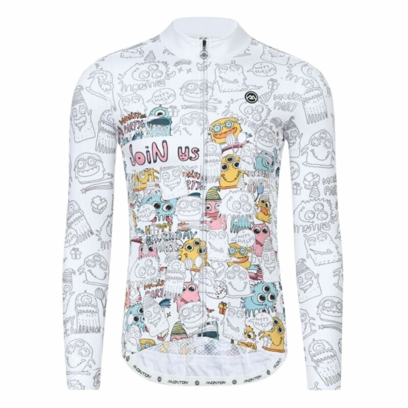 Monton White Monster Thermal Winter Cycling Jacket