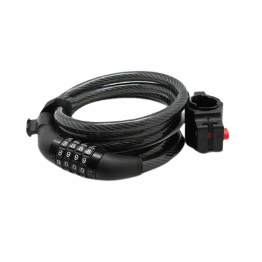 Ryder Combination Coil Lock with bracket