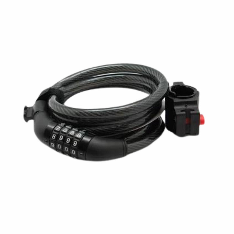 Ryder Combination Coil Lock with bracket