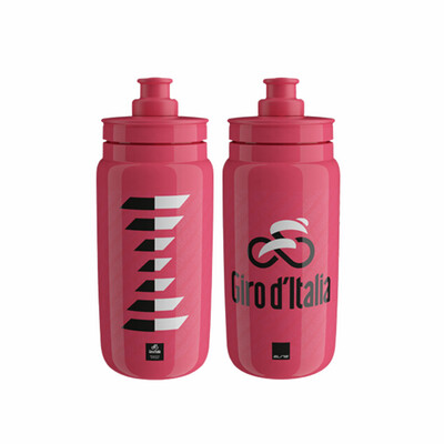 Elite Fly Giro D&#39;Italia Water Bottle Iconic Rosa 550ml