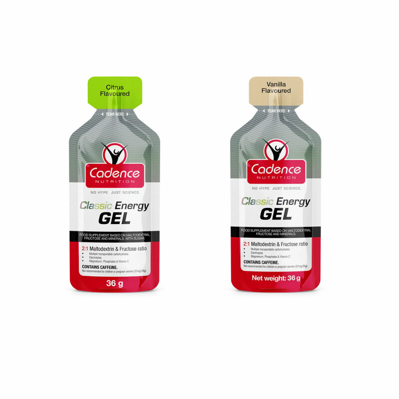 Cadence Nutrition Energy Gels 36g