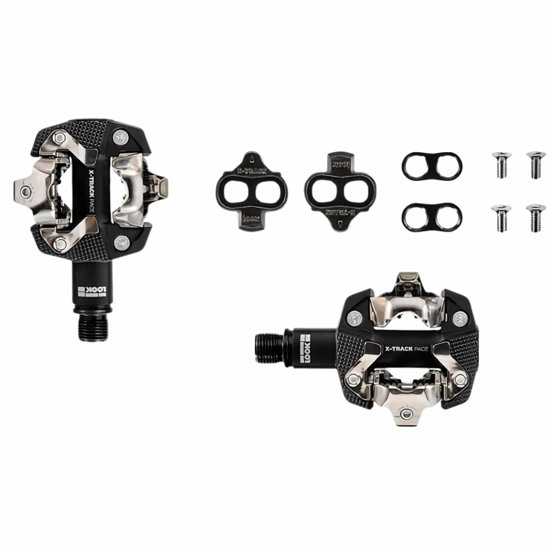 Look X Track Race Black SPD Pedals