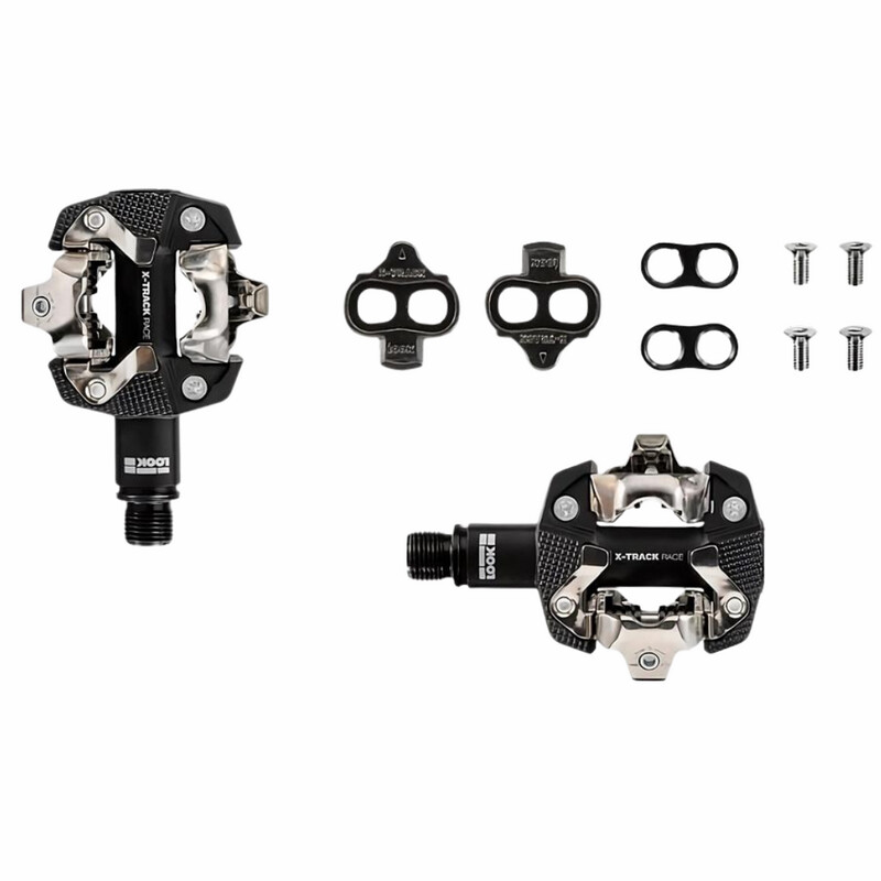 Look X Track Race Black SPD Pedals