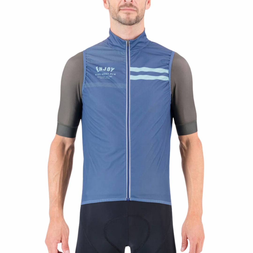 Mens Winter Gilet Semester Navy Small