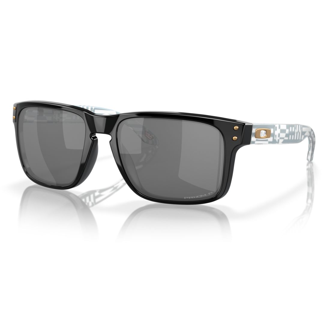 Oakley Holbrook Black Introspect Prizm Black Sunglasses