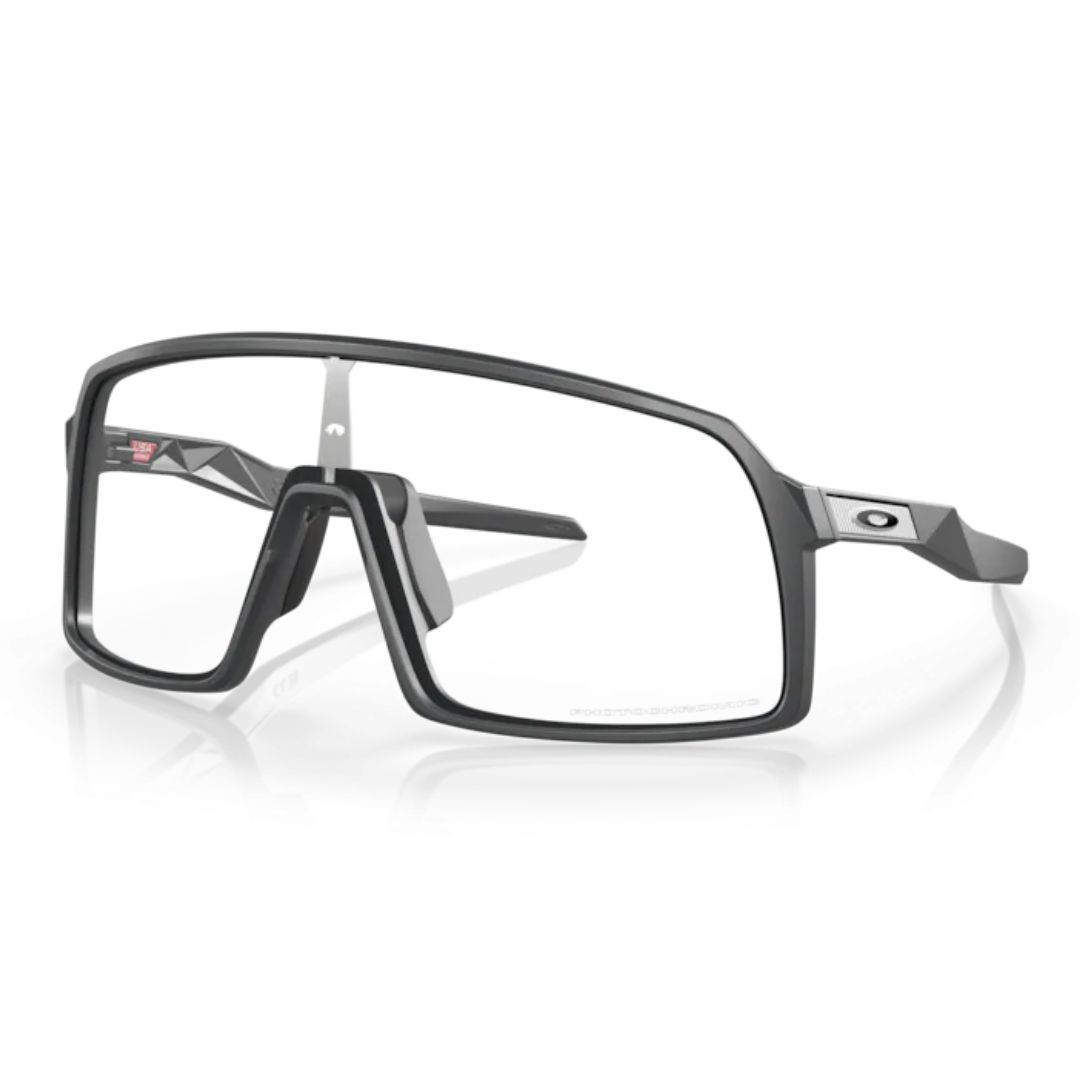 Oakley Sutro Matte Carbon Clear Photocromic Sunglasses