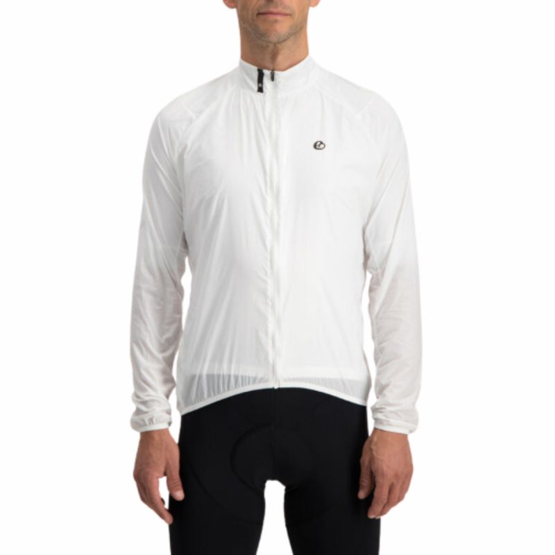 Mens Atom Windbreaker Jacket White XL