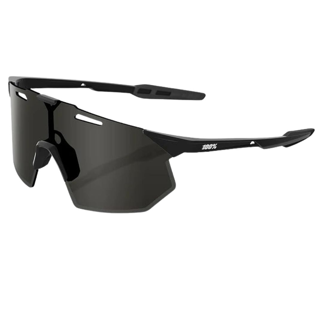100% Hypercraft SQ Matte Black Smoke Lens Sunglasses