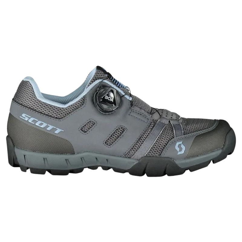 Scott Sport Crus-R Boa Ladies MTB Shoes Grey and Blue