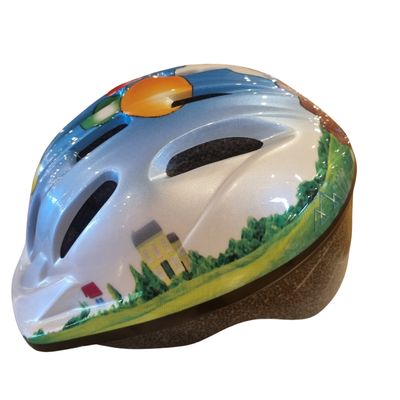 Probike Boys Blue and White Helmet 48-52cm