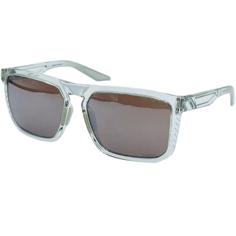100% Renshaw Crystal Haze Hiper Silver Sunglasses