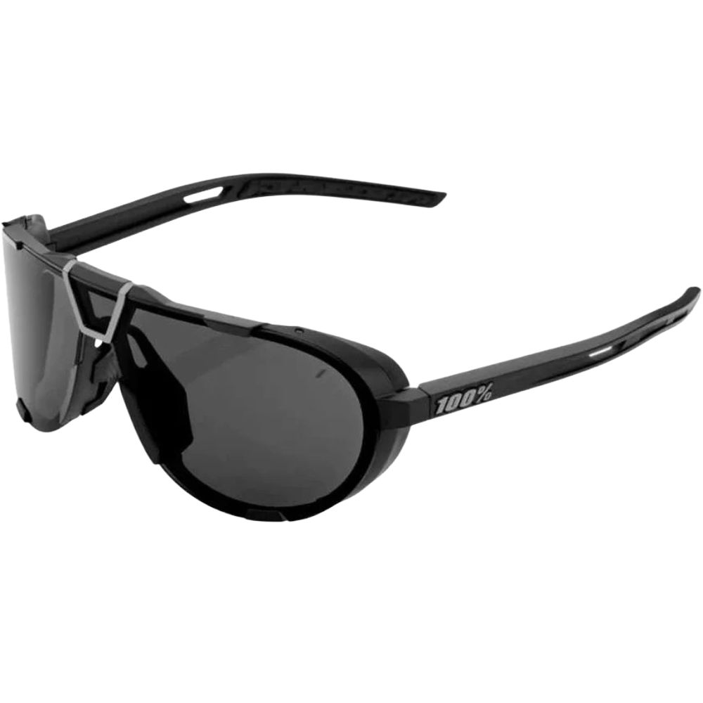 100% Westcraft Matte Black Photocromic Lens Sunglasses