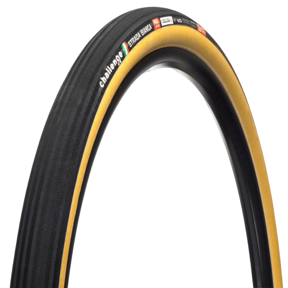 Challenge Strada Bianca Pro H-TLR 700x40 Tan Gravel Tyres