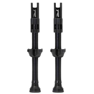 Ryder RVC Tubeless Valve Set 60mm Alu Black