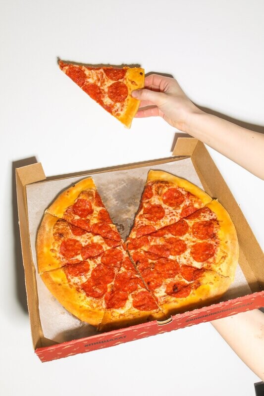 Pepperoni Pizza Slice