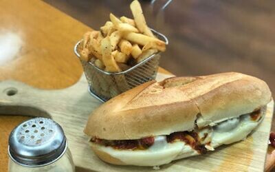Sausage and Peppers Sandwich