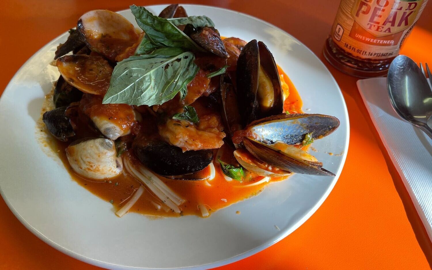 Fresh Mussels Pasta