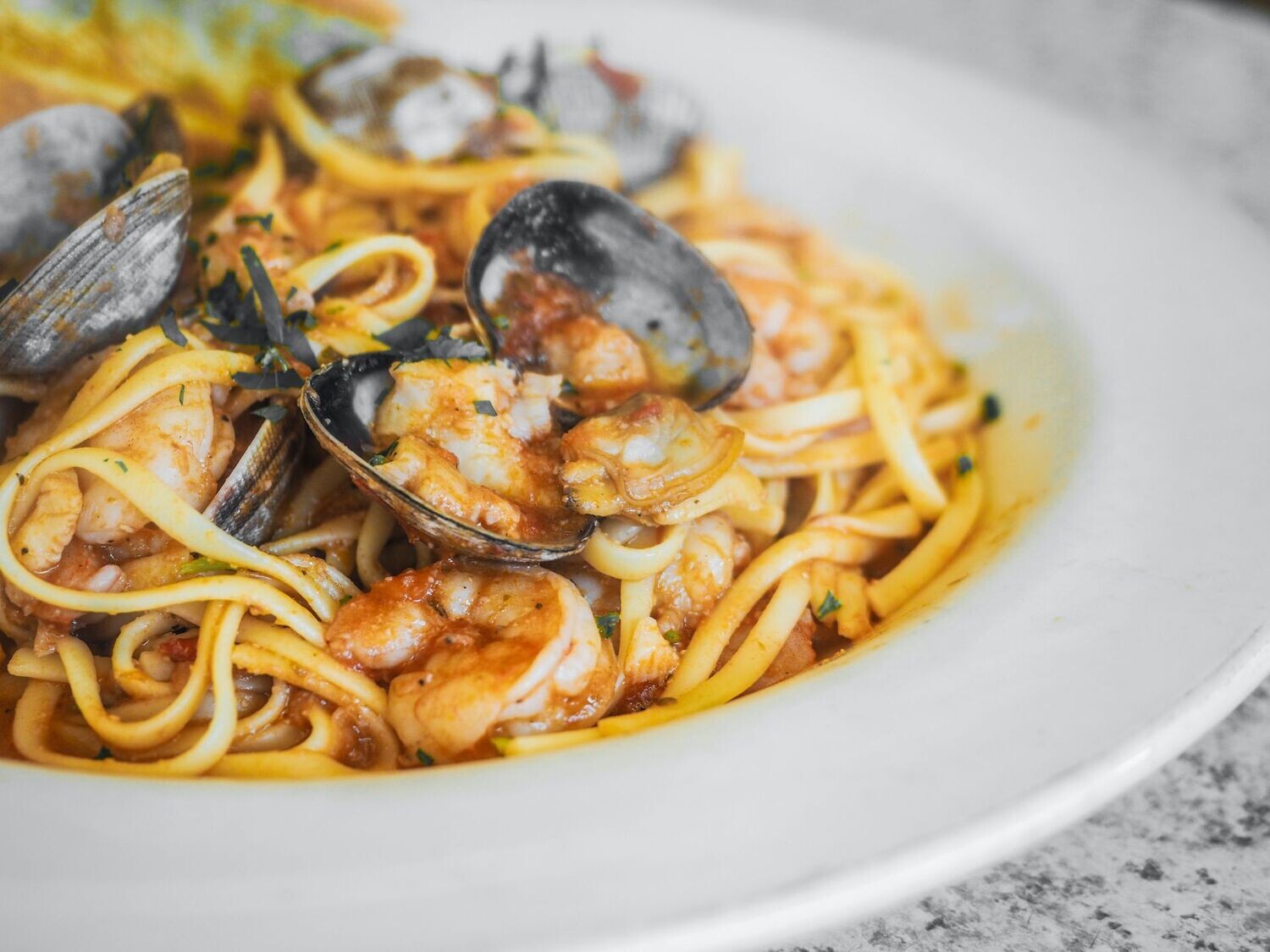 Fresh Mussels Pasta