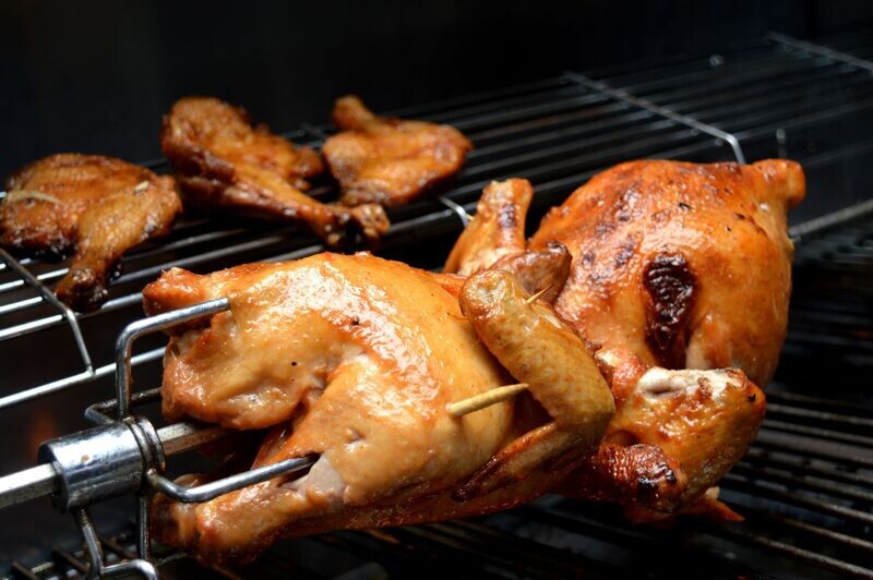Lemon Chicken on Bone Wings