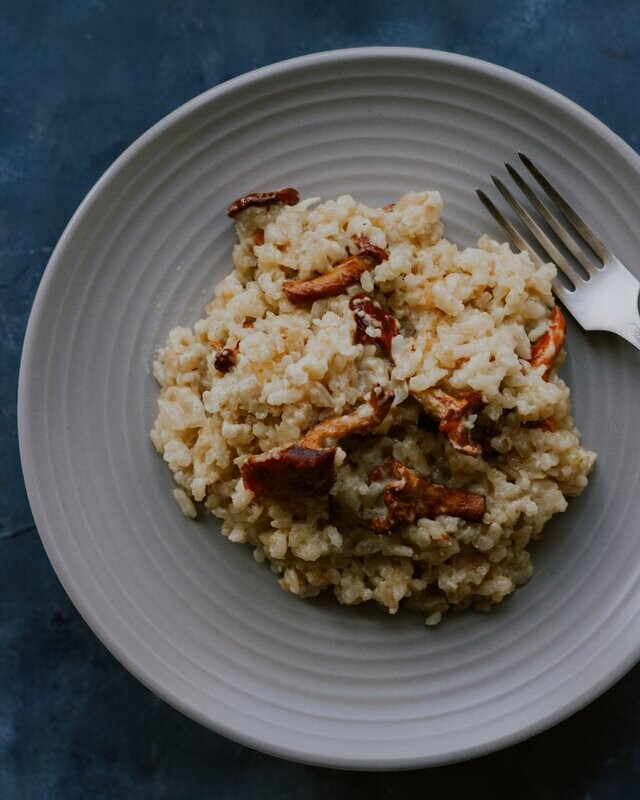 Risotto with Wild Mushrooms Catering