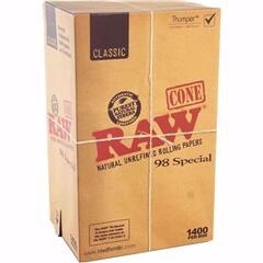 Raw Cones - 98 Special (1400/box)