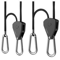 AC Infinity HD Adjustable Rope Clip Hanger / One Pair