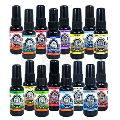 BLUNTPOWER OIL BASED CONCENTRATED AIR FRESHENER AND OIL FOR DIFFUSER - ASSORTED FLAVORS, PACK OF 5