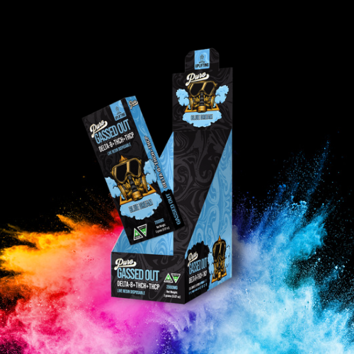 Puro ​Delta-8-THCH+THCP Live Resin Disposable - Blue Dream