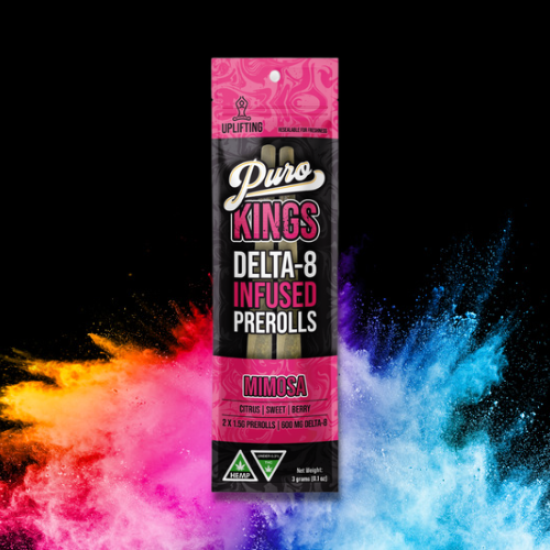 Puro Kings Delta 8 Infused Pre Rolls - Mimosa