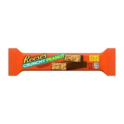 REESE CRUNCHY PEANUT BAR KING SIZE