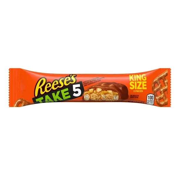 REESE&#39;S TAKE 5  2.25 oz King Size Pack