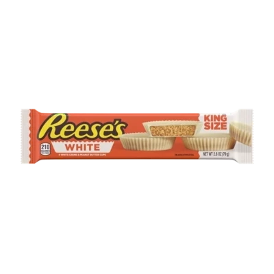 Reese's, Peanut Butter White Cups King Size, 2.8 oz