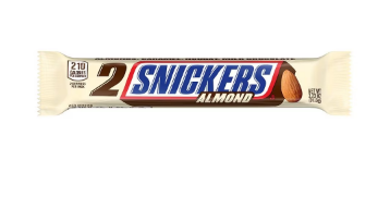 Snickers To Go Almond King Size Candy Bar